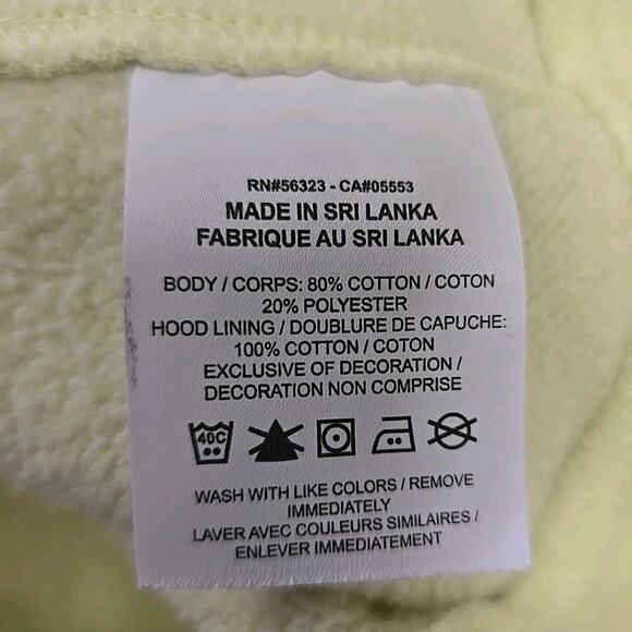 Nike Light Yellow Hoodie - Picture 8 of 10